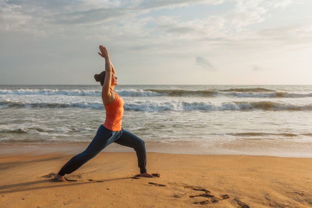 Warrior I (Virabhadrasana I)